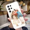 Adecuado para funda de teléfono de pareja A17 Samsung S25Ultra A16 cubierta protectora S24 floral A57 TPU suave S26PLUS
