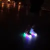 Rueda de patín resistente al desgaste para niños y adultos, rueda luminosa, accesorios para patines, rueda de freno plana, rueda de goma de PU