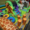 Castelo Inflável, Trampolim Inflável Infantil para Exterior, Equipamento de Diversão, Escorregador, Barraca de Parque ao Ar Livre, Trampolim, Castelo Travesso