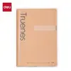 Deli Papelería Funda de Goma Pequeña Fresca y Simple Libreta para Estudiantes Funda de Goma Eva 72 Hojas Libreta Engrosada Venta al por Mayor