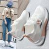 Novo verão respirável sapatos femininos tênis sapatos brancos primavera e outono margarida all-match sapatos casuais malha tênis de corrida