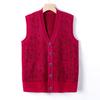 Ropa de otoño para mujeres de mediana edad y ancianas, suéter nuevo, suéter de otoño para abuela, chaleco, abrigo, ropa para madre, chaleco, chaqueta