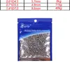 Conector giratorio de doble aro plano de acero inoxidable Luya anillo anti-pérdida para línea de pesca suministros de pesca