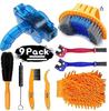 Set de Limpieza para Bicicleta Limpiador de Caja de Cadena Mantenimiento Accesorios para Bicicleta Cepillo Limpiador de Cadena Set de Herramientas de Limpieza