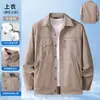 Roupas de Trabalho de Algodão Puro de Verão Conjunto Fino Absorvente de Suor Respirável Bolsos com Zíper Macacão Roupas de Fábrica Roupas de Gestão de Propriedade Proteção do Trabalho Top