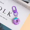 Brinquedo de Comida Simulada Pingente de Rosquinha Acessórios para Chaveiro DIY Coração Girly Ins Pingente para Mochila Escolar de Estudante Pequeno Presente