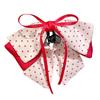 Pinza de Agarre de Lazo de Cinta de Princesa Corazón Dulce para Niña Estilo Occidental Lazo Rojo Accesorios para el Cabello Pinza para Cola de Caballo Alta