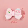 Dibujos animados Sanrio lazo hecho a mano DIY joyería funda de teléfono móvil diadema accesorios para el cabello calcomanías para vaso de agua accesorios de resina para joyería