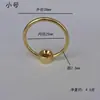 Tabla de cortar bloque de corte tornillo autorroscante anillo de mango estilo simple gancho anillo redondo tirador pequeño accesorios de ferretería gancho de hierro galvanizado manija de anillo