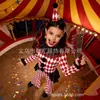 Disfraces de Halloween Transfronterizos para Niños, Faldas a Cuadros de Payaso para Niñas, Disfraces de Fiesta de Carnaval para Niños