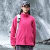 Luotuo Mismo Estilo Tres en Uno para Mujer Cortavientos e Impermeable Otoño e Invierno Exterior Casual Versátil Chaqueta Desmontable Moderna