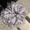 Elástico de Cabelo de Organza Roxo Estilo Coreano, Parecendo uma Fada, para Mulheres, Acessório de Cabelo Fashion e Moderno com uma Vibração Única para Rabos de Cavalo Baixos