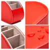 Productos para el Hogar Cosméticos Caja de Almacenamiento para Escritorio Oficina Cuero Almacenamiento y Organización Multifuncional Pu Caja de Almacenamiento para Control Remoto
