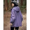 Jaqueta masculina jaqueta de trabalho versão pública casaco primavera retro japonês solta plus size marca da moda montanha outdoor com capuz