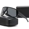Nuevas gafas de sol deportivas para exteriores, resistentes al viento y al montañismo, con montura grande y protección solar para hombres y mujeres.