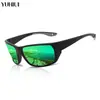 Nuevas Gafas de Ciclismo Estilo Europeo y Americano, Gafas de Pesca para Exteriores con Protección UV, Modernas Gafas de Sol Polarizadas para Hombre con Montura Completa