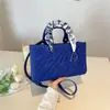 Bolso de Bufanda de Seda Lujo Ligero 2026 Principios de Primavera Cruzado Versátil Bordado Pesado Bolso Lady Dior Bolso de Mano Bolso Cuadrado Pequeño Bolso de Hombro Texturizado