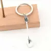 Comercio Exterior Transfronterizo Comida Occidental Cuchillo Tenedor Cuchara Corona Metal Vintage Popular Colgante Accesorios para Joyería DIY Llavero