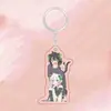 Historia de Batalla de Luo Xiaohei 2 Película de Anime Merchandising Colgante Acrílico para Mochila Llavero Lindo Versión Q