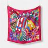 Pañuelo Cuadrado Pequeño de Arte Japonés y Coreano de 53 cm Color Caballo Moda para Mujer Pañuelo Decorativo Pequeño Pañuelo Pañuelo Venta al por Mayor