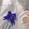 (Fabricante Original) Nº 18 Flor com Borda Dourada Decoração de Presente Flor de Puxar Festival Flor de Puxar Casamento Arranjo Carro de Casamento Flor de Laço Flor de Puxar