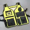 Colete de Ferramentas Multifuncional do Fabricante, Colete de Ferramentas Hidráulicas e Elétricas, Bolsa para Trabalho em Altura, Bolsa de Manutenção de Segurança, Colete de Múltiplos Bolsos