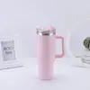 Taza de helado transfronteriza de 40 oz con asa Taza de acero inoxidable 304 taza de vacío taza de cerveza para exteriores de coche Taza venta al por mayor