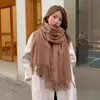 Cachecol Echarpe para Mulheres, Novo Cobertor para Sesta de Outono e Inverno no Escritório, Cobertor Externo Quente de Lã de Alta Qualidade