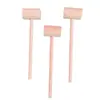 Suministro del Fabricante Mini Martillo de Madera para Golpear Pastel Planeta Martillo de Madera Juguete de Cabeza Plana para Niños Pequeño Martillo de Madera en Stock
