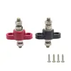 Conector de fio para terminal de bateria de RV e iate 12V, parafuso de conexão de dupla extremidade