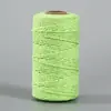 Em estoque fio de algodão colorido fio de algodão corda etiqueta de roupa têxtil decorativo feito à mão DIY fio de algodão tipo salsicha atacado