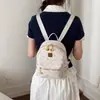 Mochila de Dibujos Animados Minimalista de Nicho con Estampado de Oso Nueva Primavera 2026 Mochila Linda para Estudiante Chica Tendencia