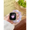 Venta al por mayor de fábrica Adecuado para Apple Applewatch10/9/8 Pulsera de Flor de Cuatro Pétalos de Resina Colorida iWatch S9