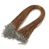 Collar de Cuerda Encerada Coreana de 1.5mm y 45cm Cadena de Extensión con Cierre de Langosta Cuerda Accesorios Hechos a Mano para DIY Venta Caliente Transfronteriza