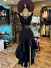 Vestido sin mangas con volantes en el bajo, Ropa Europea y Americana 2024, Estación Independiente de Amazon