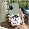 Funda para teléfono móvil de lujo rojo de color puro divertida y a prueba de polvo para Umi Bison X20/UMIDIGI Bison X20