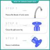 Llave aireadora para grifo de cocina, salida de agua integrada, accesorios espumantes incorporados, aireador de grifo, accesorios para salida de agua