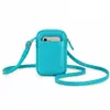 Bolso para Teléfono Móvil de Mujer de PU con Patrón de Lichi, Bolso Cruzado de Hombro Único Transfronterizo, Versátil para el Viaje Diario, Bolso de Mano a la Moda, Bolso Modelo Nuevo