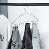 Percha Guangkai con Forma de Ola para Uso Doméstico, Gancho para Dormitorio de Estudiantes, Percha para Ropa Interior y Tirantes, Gancho Múltiple, Solución de Almacenamiento Multifuncional