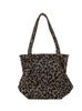 Bolso de hombro de gran capacidad con estampado de leopardo, moderno, para mujer, nuevo, sencillo, bolso de mano, bolso de compras grande, bolso para caminar que combina con todo.