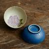 Taza de Té Haiqing Negra Flint Taza de Té Cerámica Taza Maestra Taza Individual Taza de Té Flor de Hibisco Taza de Té Juego de Té Kung Fu de Alta Gama