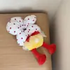 Goma para el pelo de flor de Mickey Mouse para mujer, Adorno de goma para el pelo lindo, Goma para el pelo, Adorno para el pelo para mujer