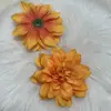 Cabeza de Flor Dalia Soñadora Diámetro 15cm Material para Tocados Accesorios Fotografía de Hogar Arreglo Floral Cabeza de Flor Artificial