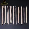 Arte cerámico cepillo de textura de siete agujas varilla de aluminio perforador de agujeros para agujas diy herramientas de escultura de arcilla de papel enrollado suministros de arte al por mayor