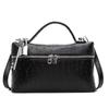 Bolsa Caja Nueva Primavera 2025 Bolsa para Llevar Comida Textura Bolso Portátil para Viajar al Trabajo de Hombro Cruzado Bolso de Mujer de Moda Transfronterizo