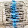 Azul cielo 1/4W 0.25W DALE audiófilo alta precisión película metálica con terminales resistor multi-especificación