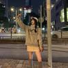 Suéter com Capuz Feminino Estampado Sexy Nacional Tendência Marca Pesado Roupa Estudante Roupas com Capuz Hoodie Explosões Mori Girl