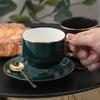 Xícara de Café de Cerâmica XYT Estilo Europeu Pequena Luxuosa Xícara para Chá da Tarde Conjunto de Chá Xícara de Café Leve Luxo
