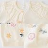Cárdigan de Punto con Solapa para Niños, Versión Coreana Primavera y Otoño 2026, con Bordado, Chaqueta Suéter al por Mayor Transfronteriza en Stock