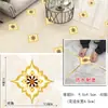 Pegatinas para Azulejos para Suelos de Sala de Estar, Azulejos para Suelo, Pegatinas de Pared, Decoración de Suelo, Pegatinas para Esquinas de Pared, Impermeables, Resistentes al Desgaste, Pegatinas Autoadhesivas